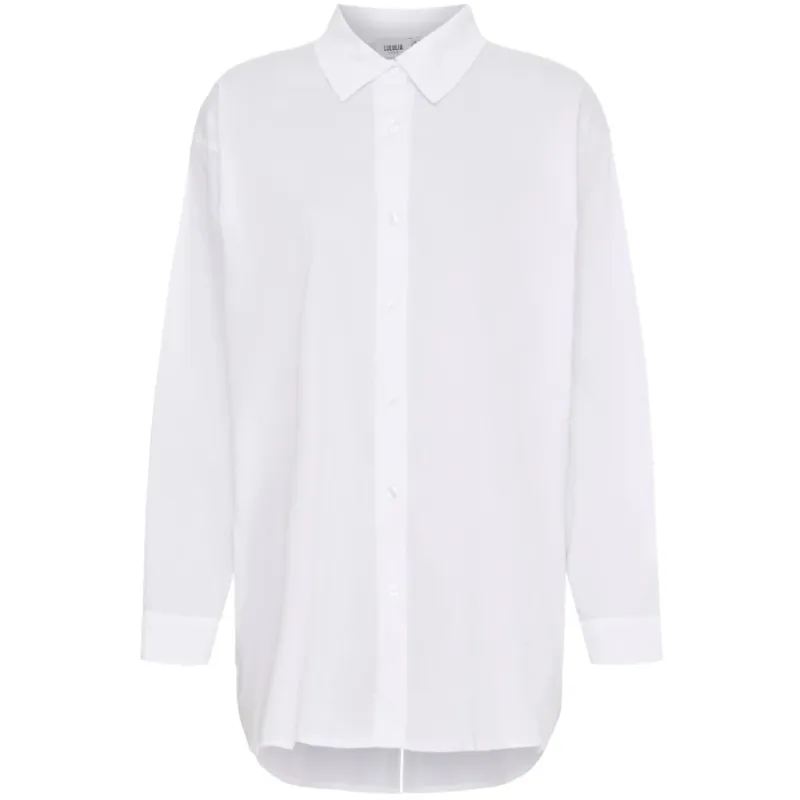 Lululia Dame Skjorte LuVanessa 7178 - White