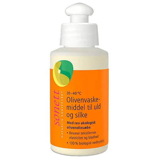 Sonett Vaskemiddel Uld/Silke Oliven (120 ml)