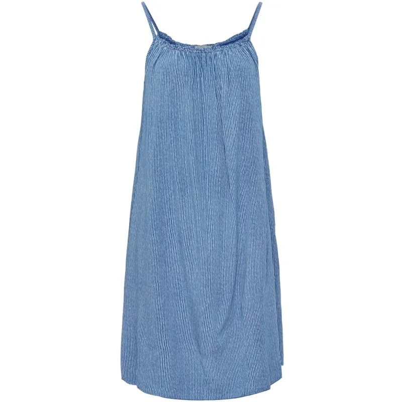 Marta du Chateau dame kjole MdcCarmen 7050 - Royal Stripe