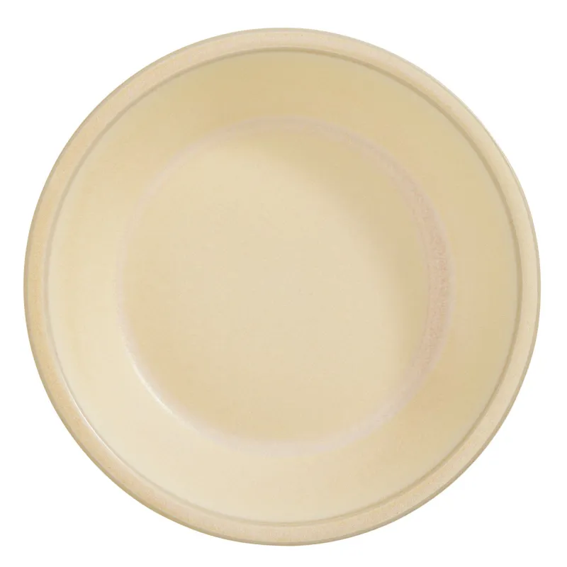 Oyoy living design Yuka dyb tallerken, butter, pakke med 2