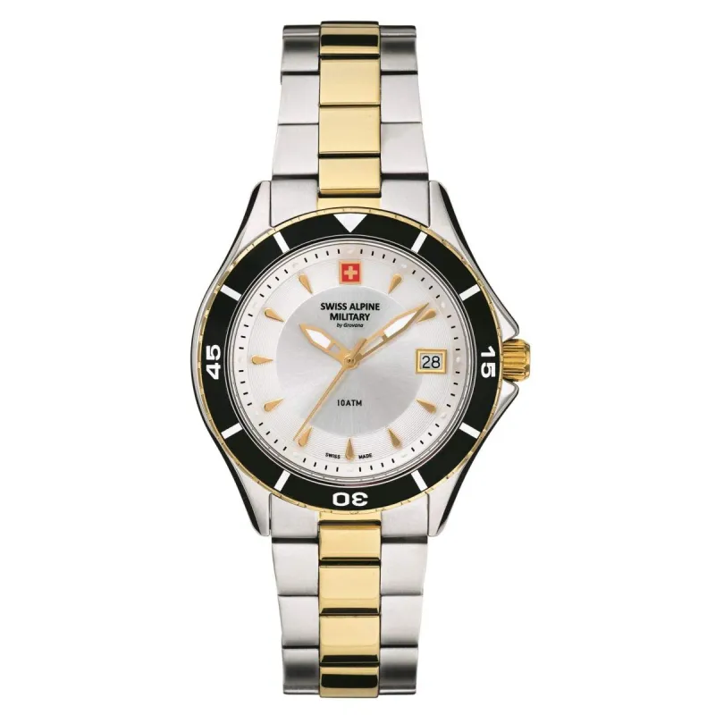 Swiss Alpine Military Nautilus Lady Silver dameur