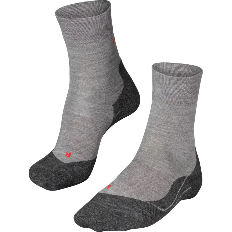 Falke RU4 Endurance Wool, løbestrømper, herre, lysegrå