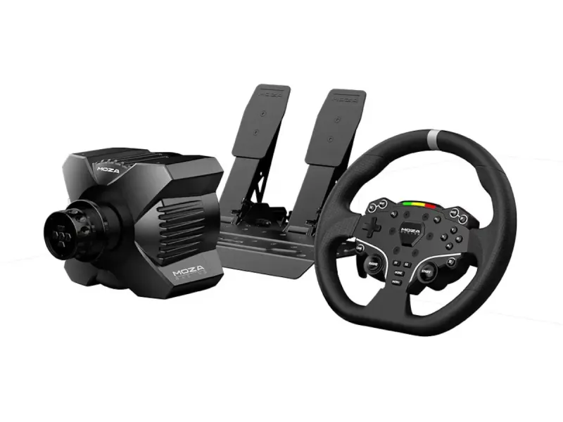 MOZA R3 Racing Simulator Bundle  -  PC Rat/Pedal - GEEKD.dk