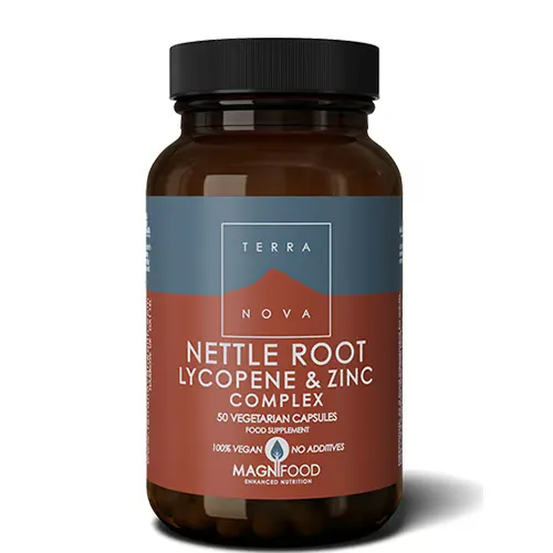 Terranova Nettle Root Lycopene Zinc (50 kaps)