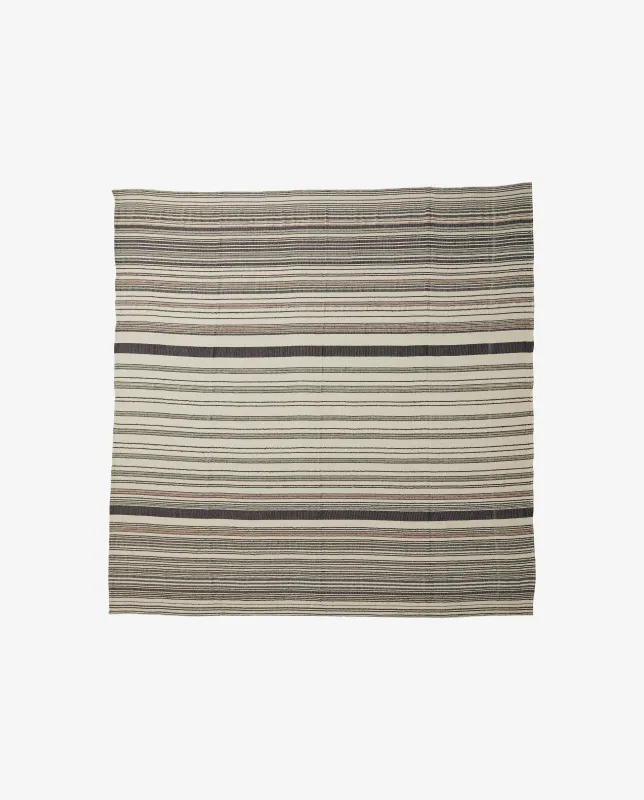 Nordal - VESPER sengetæppe, 270 × 270 cm  -  råhvid