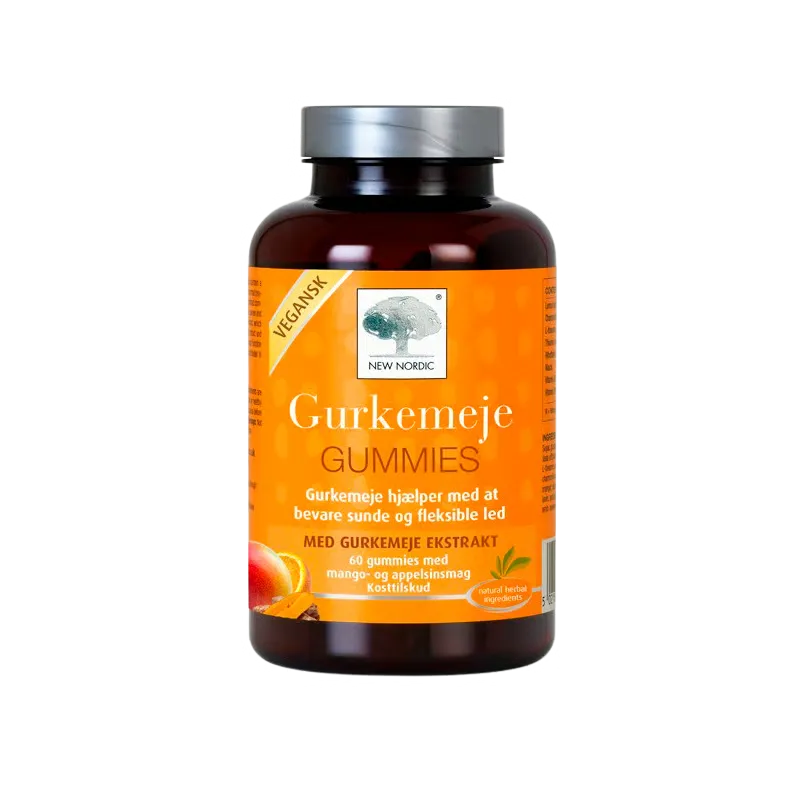 New Nordic Gurkemeje Gummies (60 gummies)
