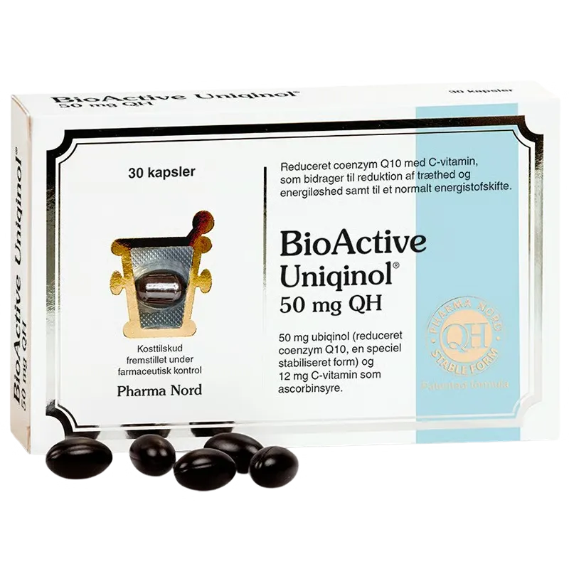 Pharma Nord BioActive Uniqinol 50 mg (Q10) (30 kapsler)