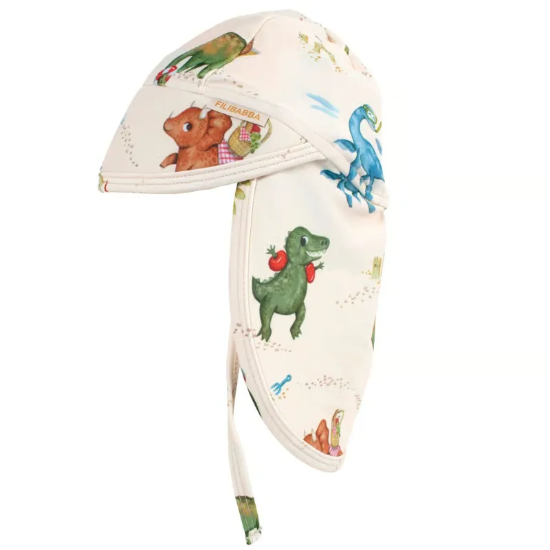 Filibabba Lykke  -  UV-solhat 1-3 år  -  Dino Beach (1 stk)