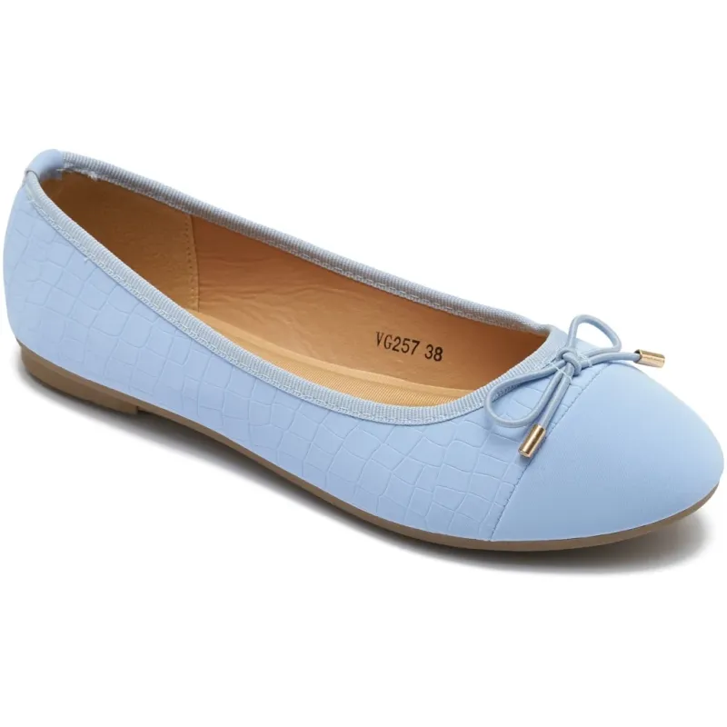 Tanja dame ballerina sko W2300 - Celeste