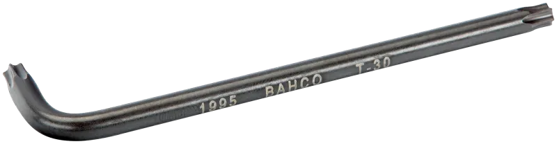 Stiftnøgle lang sort finish Torx T6