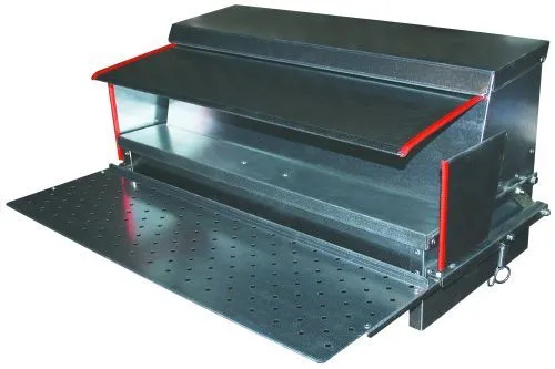 Fodersilo - rottesikker galv. 22 kg