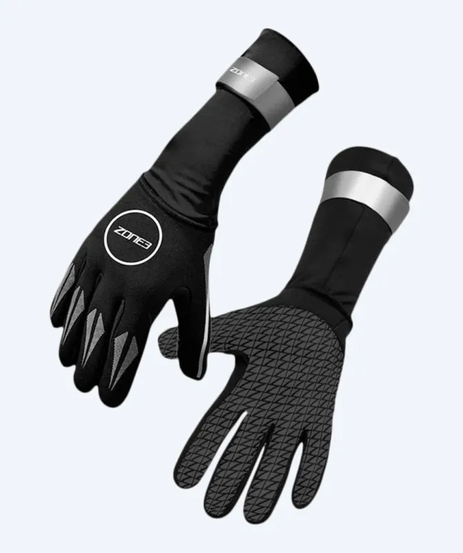 ZONE3 neopren handsker - (2mm) - Sort/sølv