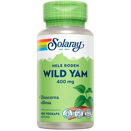 Solaray Wild Yam Root 400 mg (100 kap)