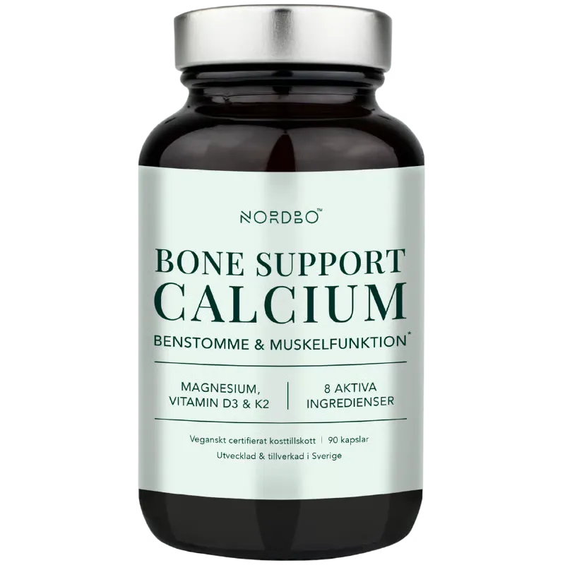 Nordbo Bone Support Calcium (90 kaps)