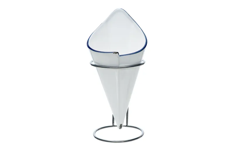 Pommes Frites Bæger Med Holder Stentøj 9,5cm