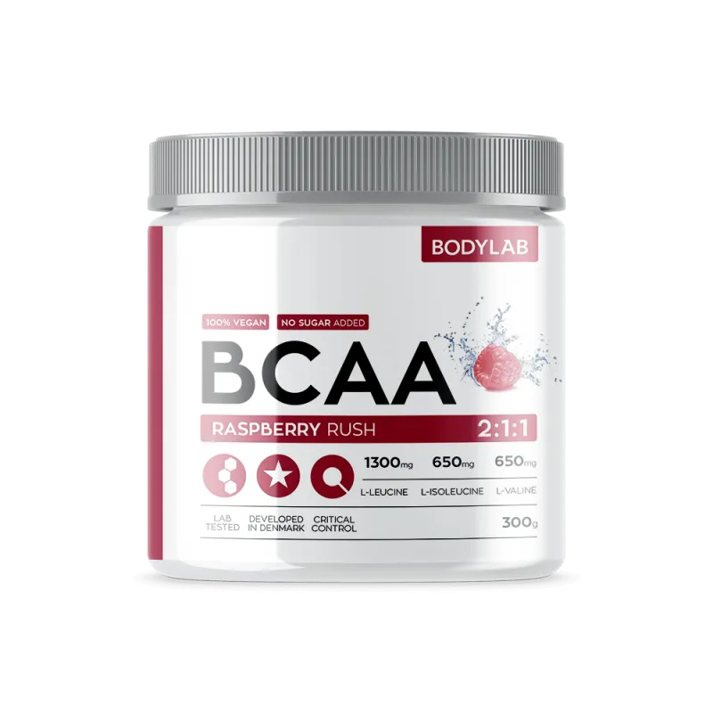 BodyLab BCAA Instant Raspberry Rush (300g)