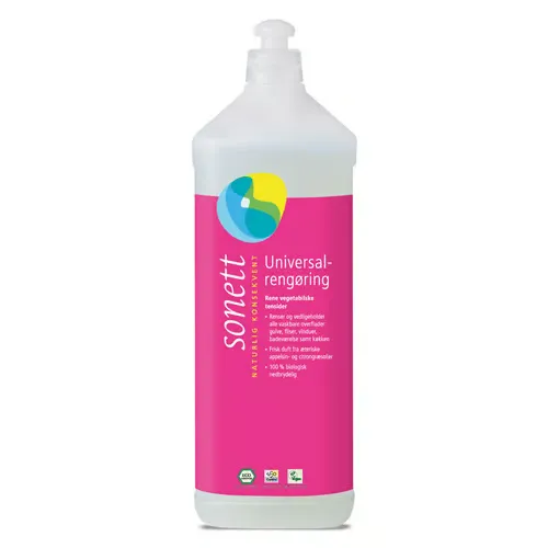 Sonett Universalrengøring Citron&Appelsin (1 ltr)