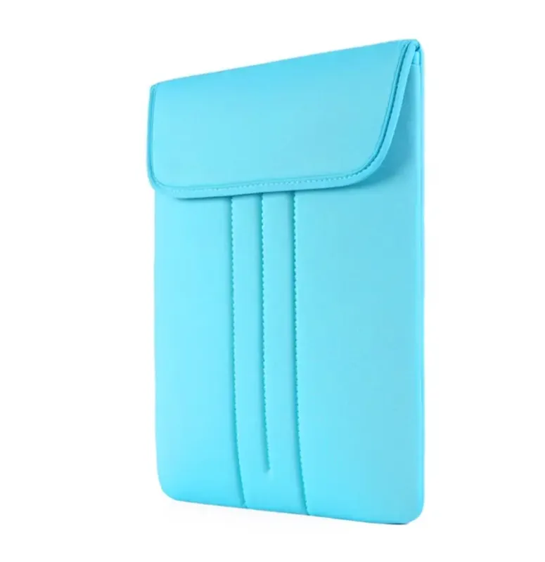 Lækkert neopren computer sleeve til 14". Blå.