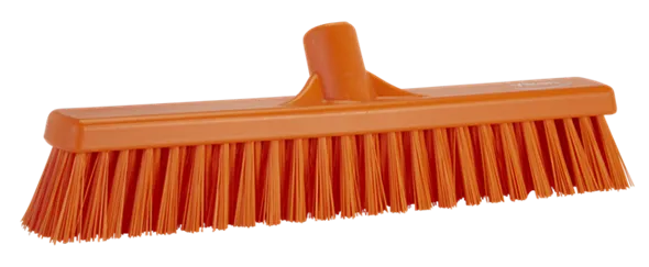 Vikan Fejekost, 410 mm, Blød/stiv, Orange