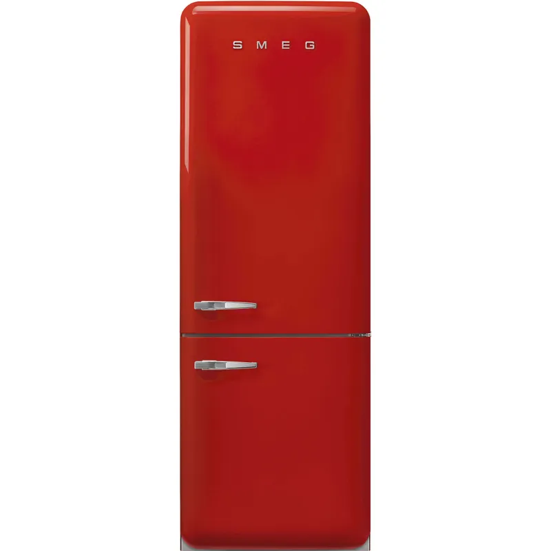 Smeg FAB38RRD6 højrehængt køle/fryser 70 cm, rød