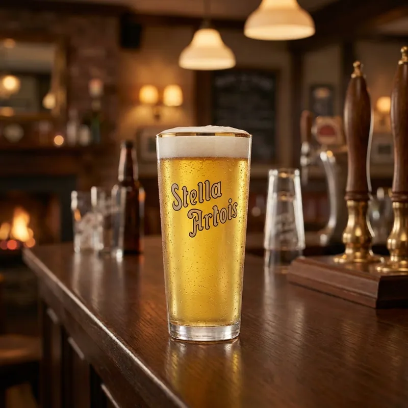 Stella Boerke Ølglas 33cl 4 Stk