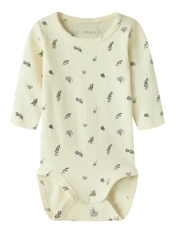 Dortheas Langærmet Body - Pear Sorbet - 68