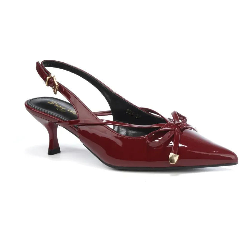 Nellie dame stiletter R31 - Wine