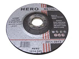 HERO Slibeskiver metal 7,0 x125 mm