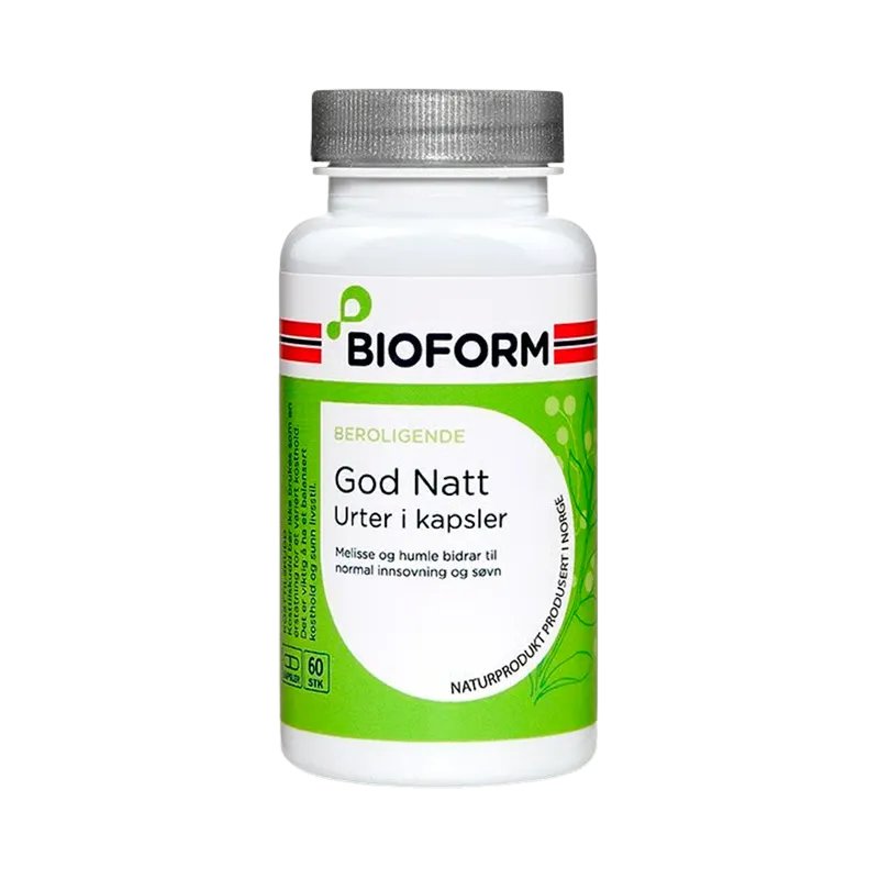 Bioform God Natt (60 kaps)