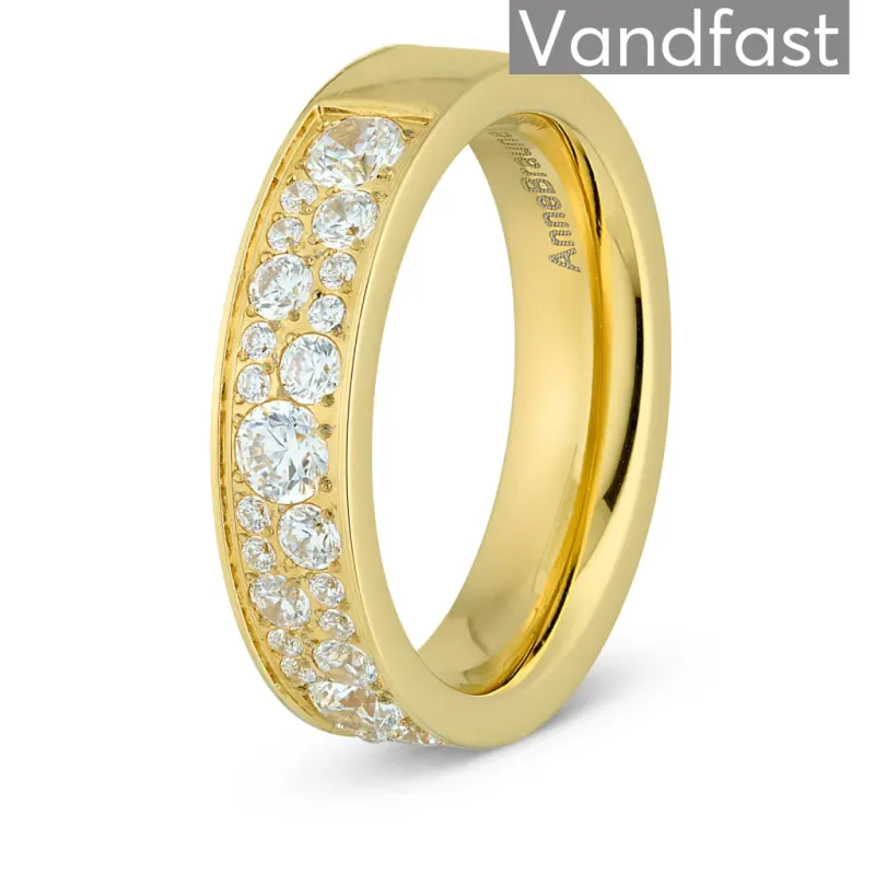 ANNEBRAUNER Sparkling Ring 18K Guldbelagt