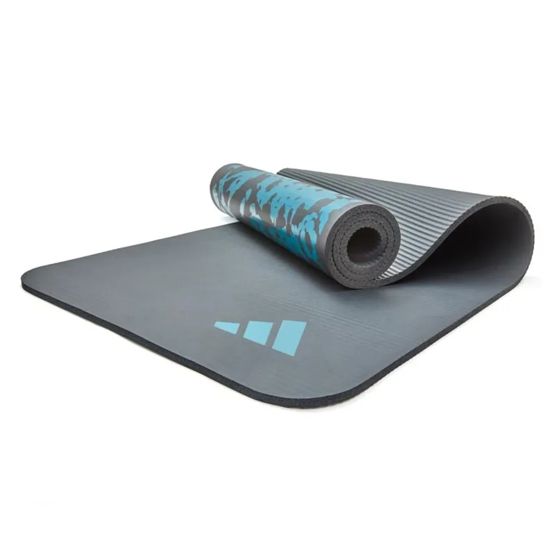 Adidas 10 mm Tie-Dye Yogamåtte - Blå/Grå