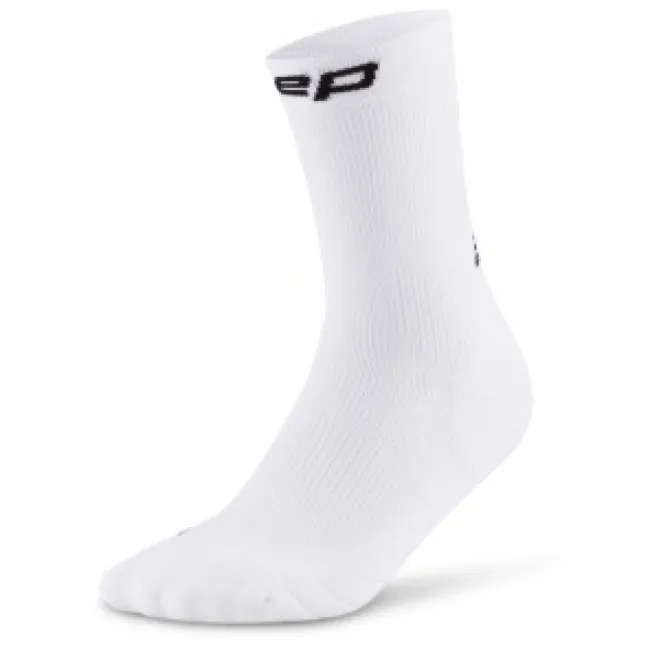 CEP Core Run Socks Mid Cut 5.0, løbestrømper, dame, white