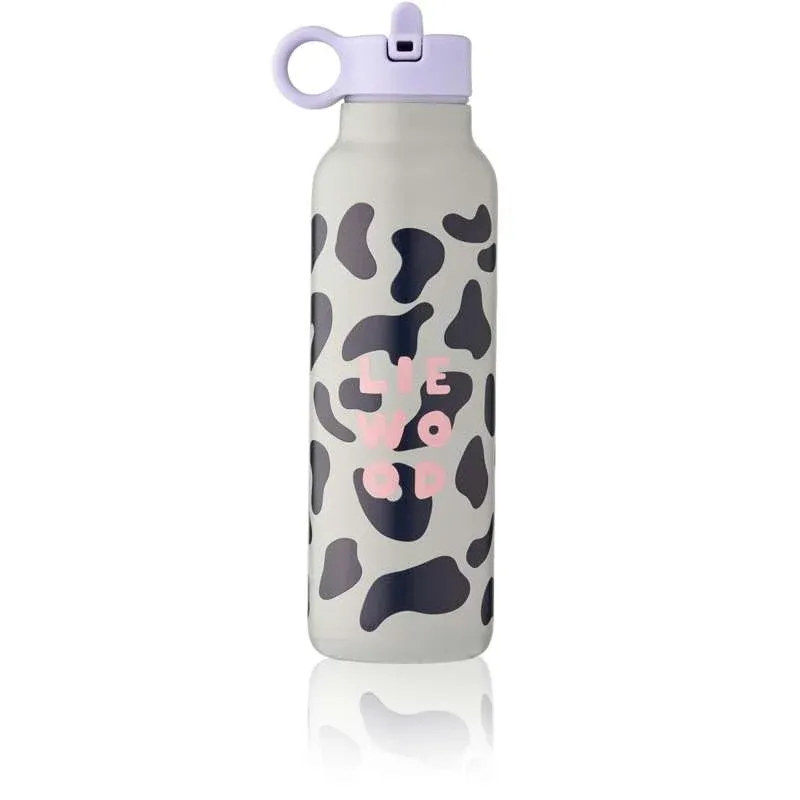 Liewood Falk Drikkeflaske - Rustfrit Stål - 500ml - Mega Leo Mist