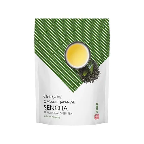 Sencha grøn te (løsvægt) Øko. - 90 gram