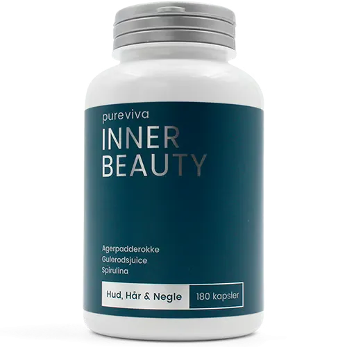 Pureviva Inner Beauty Hud, Hår og Negle (180 kaps)