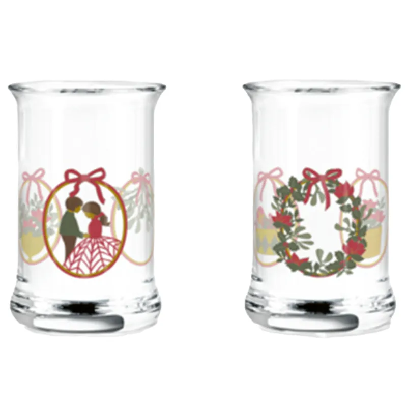 Holmegaard Julsnapseglas 2025 3 cl × 2 stk, multi