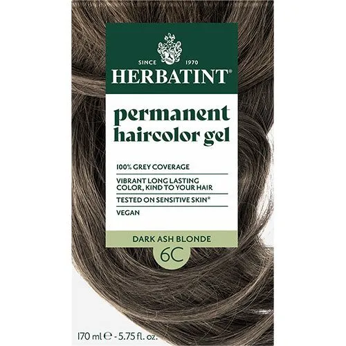 Herbatint 6C hårfarve Dark Ash Blonde - 170 ml.