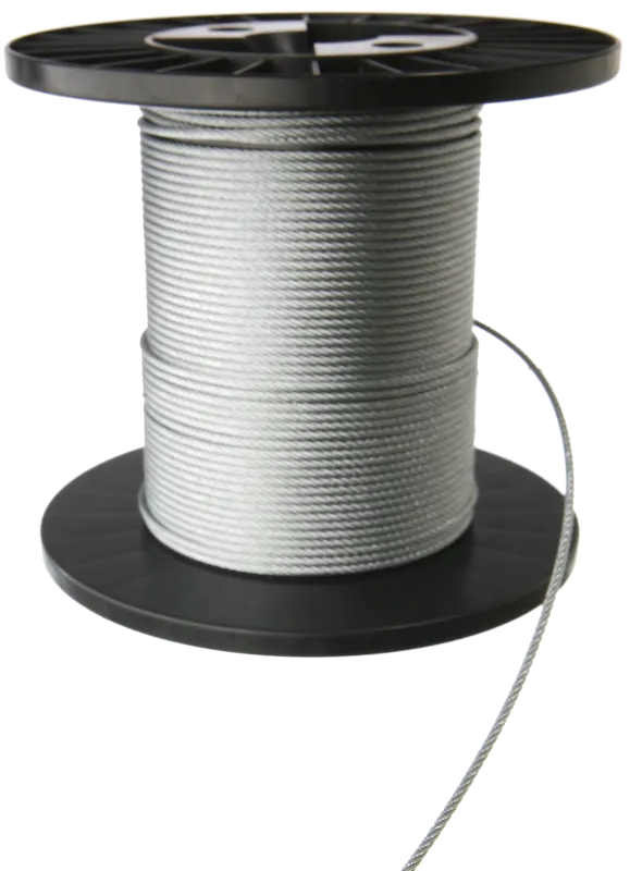Stålwire galvaniseret 6×36WS+IWRC 12mm