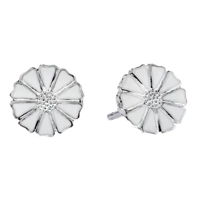 Lund Marguerit ørestikker i Sølv - 7,5 mm