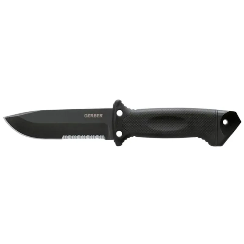 Gerber LMF II Infantry, kniv, sort