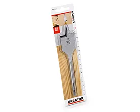 Fladbor 35,0 mm x 152 mm - 1/4" skaft
