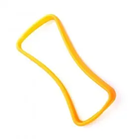 Silikone bumper til iPhone 4. Gul.