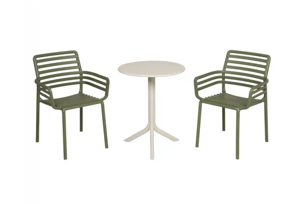 Nardi Spritz Doga Cafesæt Ø60 - Sand/Agave