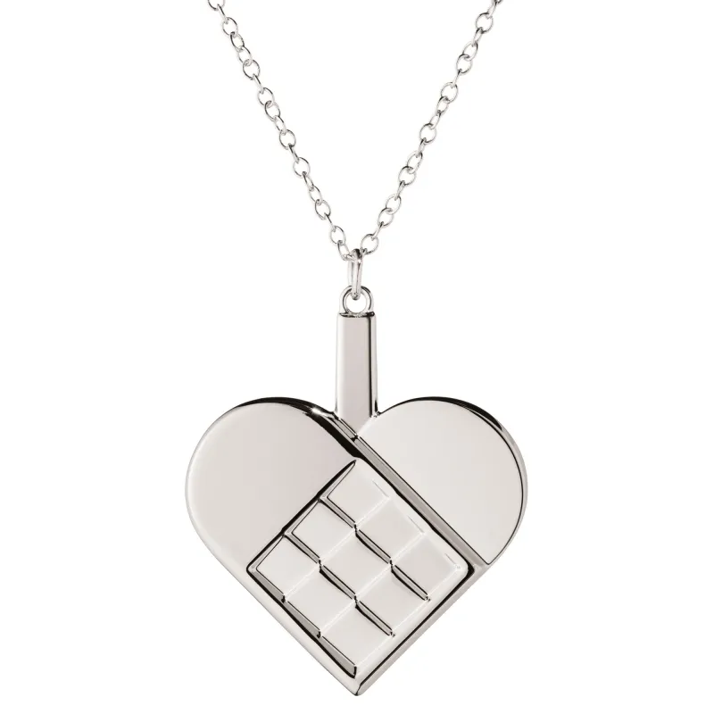 Georg Jensen CC 2025 Hjerte julepynt, palladiumbelægning
