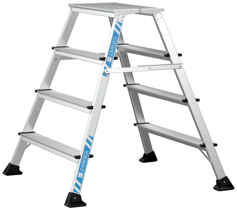 Arbejdsbuk XLstep P 2×4 trin bred højde 0,99mtr