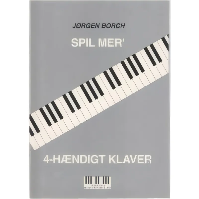 Spil mer' 4-hændigt klaver bog