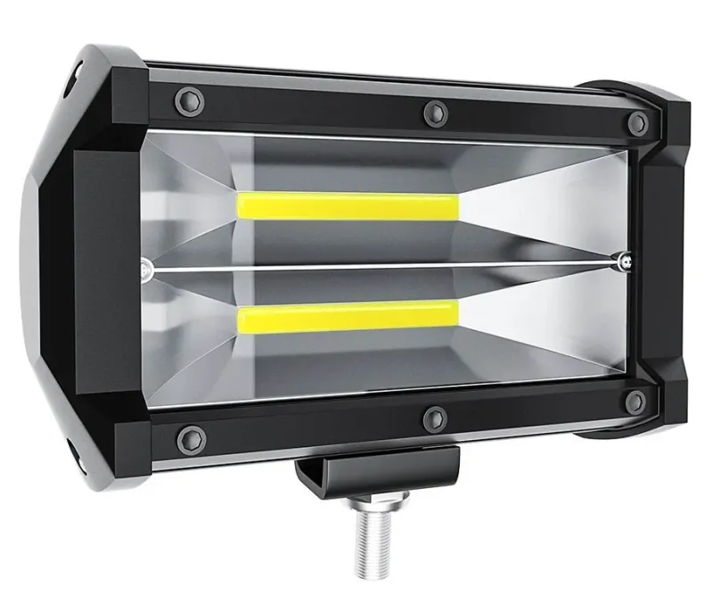 UDSALG - LED COB projektør 24 watt 12/24 volt - 2 rækker - Dinled - Køretøjs projektører