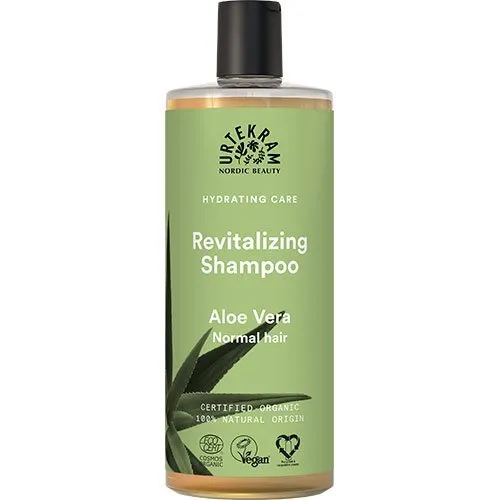 Urtekram Aloe vera shampoo normalt hår - 500 ml.