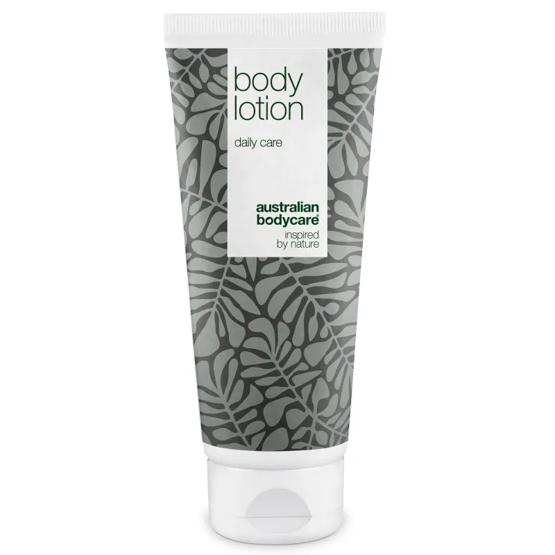 Body Lotion til tør hud og mod bumser â Fugtgivende creme til tør og uren hud på kroppen