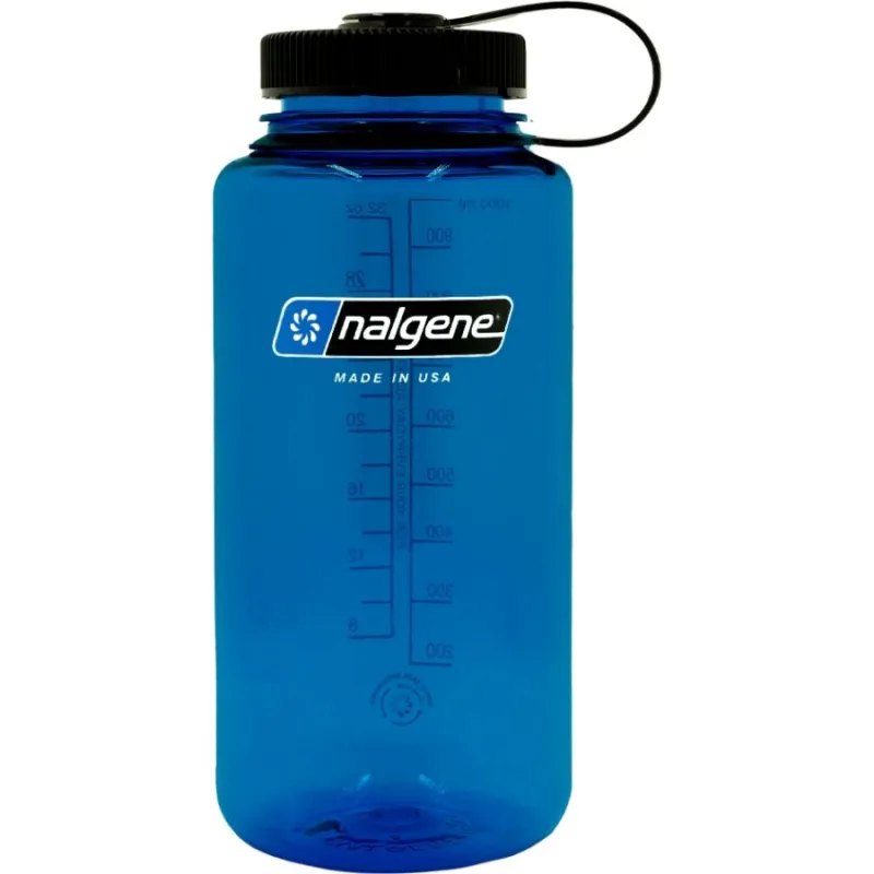 Nalgene wide mouth sustain, drikkedunk, 1000 ml, blå, slate blue